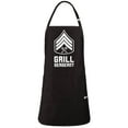 thumbnail image 2 of ApronMen, Funny Aprons For Men - Grill Sergeant - 100% Cotton with Pockets - Black, 2 of 6