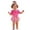 C-Hot Pink78, variant on DHFJKG Baby Girls Clothes Outfits Romper Short Sleeve Ribbed Ruffle Bodysuit Watermelon Print Shorts With Headband Toddler 3 Piece Comfortable Outfit