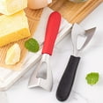 thumbnail image 4 of WHEANG Creative Stainless Steel Butter Cutter Stainless Steel Cheese Cheese Four Corner Slicer Scraper Butter Cutter, 4 of 4