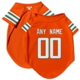 thumbnail image 4 of Camiseta para perros ANTKING Miami Jersey Style nombre/número personalizados, 4 of 7