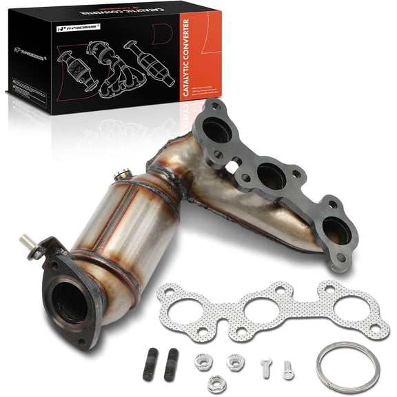 A-Premium Front Exhaust Manifold Catalytic Converter Kit Direct-Fit Compatible with Toyota Camry 1996-2001, Sienna 2001-2003, Avalon 1996-2004, Solara & Lexus ES300, SC300, 3.0L, EPA Compliant