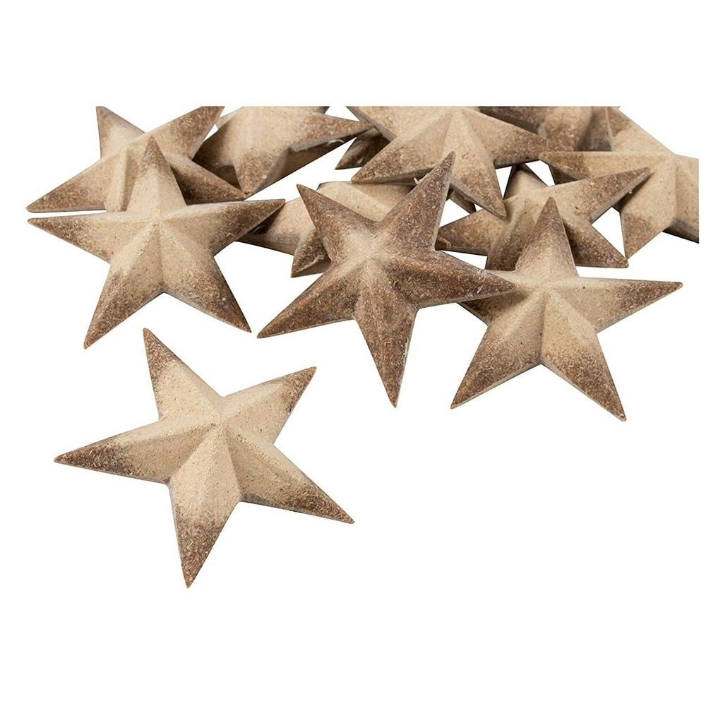 3d Wood Star 12 Pack Unfinished Wooden Star Star Pieces Craft Stars