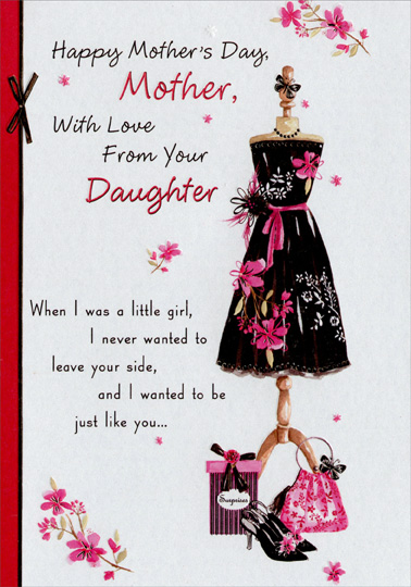 happy mothers day from your daughter