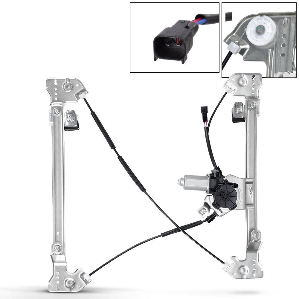 Power Window Regulator Front Passenger Side w/o Motor For 20042008