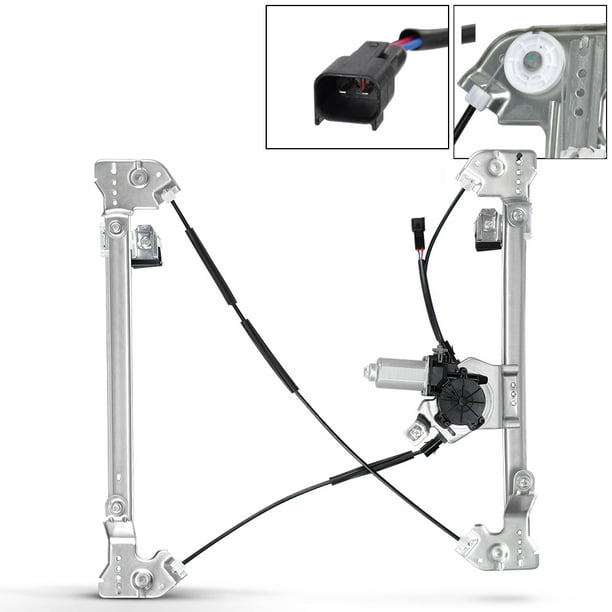 Power Window Regulator Front Passenger Side w/o Motor For 20042008