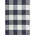 thumbnail image 4 of nuLOOM Aisha Buffalo Plaid Area Rug, 2' 5" x 9' 6", Runner, Aisha Navy, 4 of 6