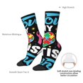 thumbnail image 4 of KLL I Love My Autism Print Cool Socks Men's Women's Crew Socks Funny Crazy Novelty Stockings, 4 of 6