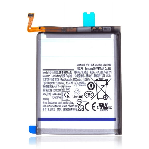 Replacement Battery Compatible With Samsung Galaxy Note 10