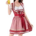 thumbnail image 4 of Christmas Dresses for Women Traditional German Oktoberfest For Women Bavarian Festival Dress Lace Gown Carnival Performance Outfit Elegant Court Dress, 4 of 6
