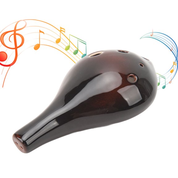 Flauta De Ocarina, Pronunciación Sensible, Orificio Para El Dedo Suave, Flauta De Agarre Cómodo, Cerámica Para Club De Música