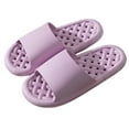 thumbnail image 3 of Lenago House Slippers for Women Shower Shoes Sandals with Drain Holes Waterproof Quick Dry Bathing Slippers Bathroom House Shoes Beach Sandals, 3 of 5
