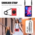 thumbnail image 7 of XYX Case for Lenovo Tab P11 Plus/Tab P11 11.0 inch Released 2021 with 360 Degree Rotating, Hand Strap, Shoulder Strap, Red, 7 of 7