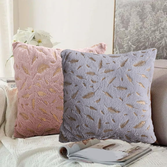 Decorative Throw Pillow Covers 22x22 Pillow Cover Sofa Pillow Cover Living Room Cushions Pillow Cover Decorative Ornament Gray