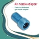 thumbnail image 5 of Naiovety Paquete de 5 adaptadores de válvula Conveniente para llevar Operación estilo tonto Colores surtidos Material premium Tapa Presta Presta a Ciclismo Azul claro Naiovety OD003468-07, 5 of 6