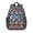 Geometric Diamond Black, variant on Geometric Tree Green Pattern Backpack for School, Cute School Bag with Adjustable Shoulder Straps and Padded Back, 15"x11.42"x5.5"