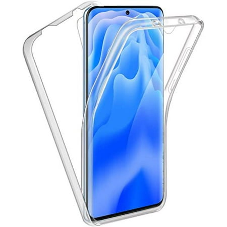 QWZNDZGR 360 Full Body Case for Samsung Galaxy S23 S22 S21 S20 S10 Plus Lite S9 S8 Plus S7 Note 20 10 Ultra Double Side Clear Cover Funda