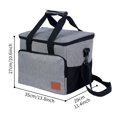 thumbnail image 5 of WKSCLPAI Large Capacity Cooler Bag,27L Soft Sided Collapsible Cooler Bags,Waterproof Insulated Thermal Bag for Beach,Picnic,Office,Trips,Outdoor, 5 of 5