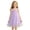 R128 Light Purple, variant on Ruiwil Toddler Girls Nightgown Size 3-4 Years Dailywear Casual Summer Soft Clothes Flower Print Sleeveless Spaghetti Straps Girls Sleep Dress Light Purple