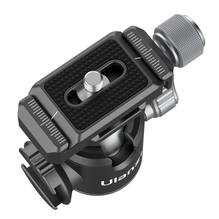 Buy Tripod Ball Head ULANZI U-80L Camera Quick Release Metal Ball Head Camera Mount Arca Swiss 360 Rotating With Quick Release Plate Cold Shoe