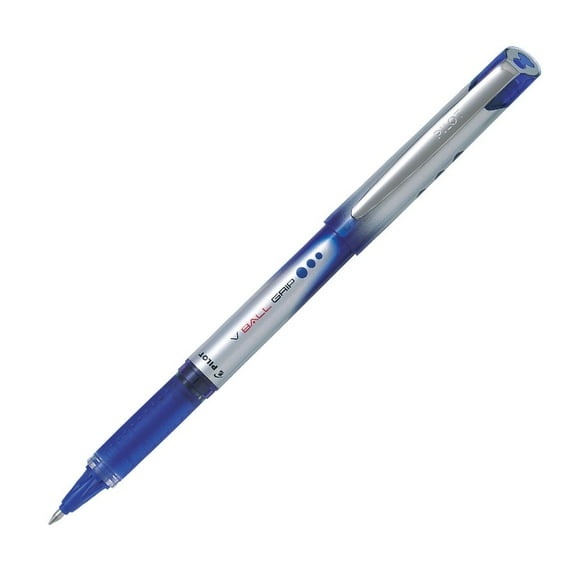 Pilot BLN-VBG5-BE V-Ball Grip Rolling Ballpoint Pens 0.5mm blue - 1 Each