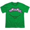 thumbnail image 2 of Teenage Mutant Ninja Turtles Donatello Smile Kids T Shirt for Youth Boys and Girls, Kelly Green, Small, 2 of 5