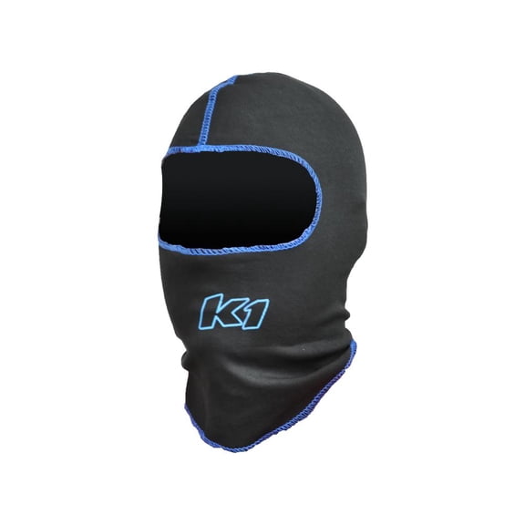 K1 RaceGear 17-CHV-N Cool Max Balaclava Helmet Head Sock, Black