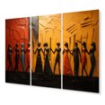 thumbnail image 2 of Designart "African Tribal flow VIII" African Tribes Wall Art Prints Set, 2 of 5