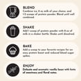 thumbnail image 5 of JUST INGREDIENTS Protein Powder | Vanilla Protein Powder Made with 100% Grass Fed, Non Denatured Whey | Four Different Protein Sources from Organic Whole Food Ingredients | 15 Servings | 22g Protein, 5 of 5