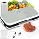 thumbnail image 1 of Selladora al Vacío Sistema Automático Nutrichef, Kit de Inicio, Diseño Compacto, Probado en Laboratorio, Modos de Alimentos Secos y Húmedos, Acero, 1 of 7