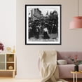 thumbnail image 3 of Historic Framed Print, On Coney Islands well known Bowery, New York, 17-7/8" x 21-7/8", 3 of 9