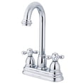 thumbnail image 1 of Kingston Brass Restoration Two Handle 4" Centerset Bar Faucet, 1 of 1