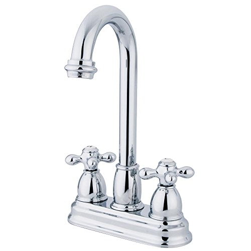 Kingston Brass Restoration Two Handle 4" Centerset Bar Faucet