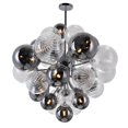 thumbnail image 3 of CWI Lighting Pallocino 15 Light Chandelier With Chrome Finish, 3 of 6