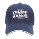 thumbnail image 3 of Trump Vance 2024 Sombrero Bordado Papá Ajustable para Hombres Mujeres (oscuro) Rojo Azul, 3 of 5