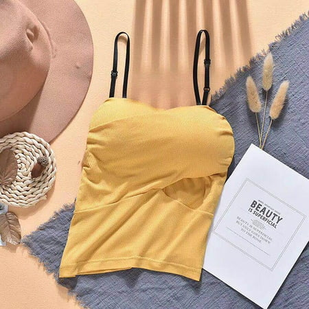 

Beauty Back Underwear Wrap Chest Strap Chest Pad Yoga Anti-Glare Bra CHMORA