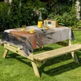 thumbnail image 6 of Nanqianyi Abstract Geometric Tablecloth,Rectangular Waterproof Stain Proof Table Cover for Kitchen Restaurant,60x120, 6 of 6