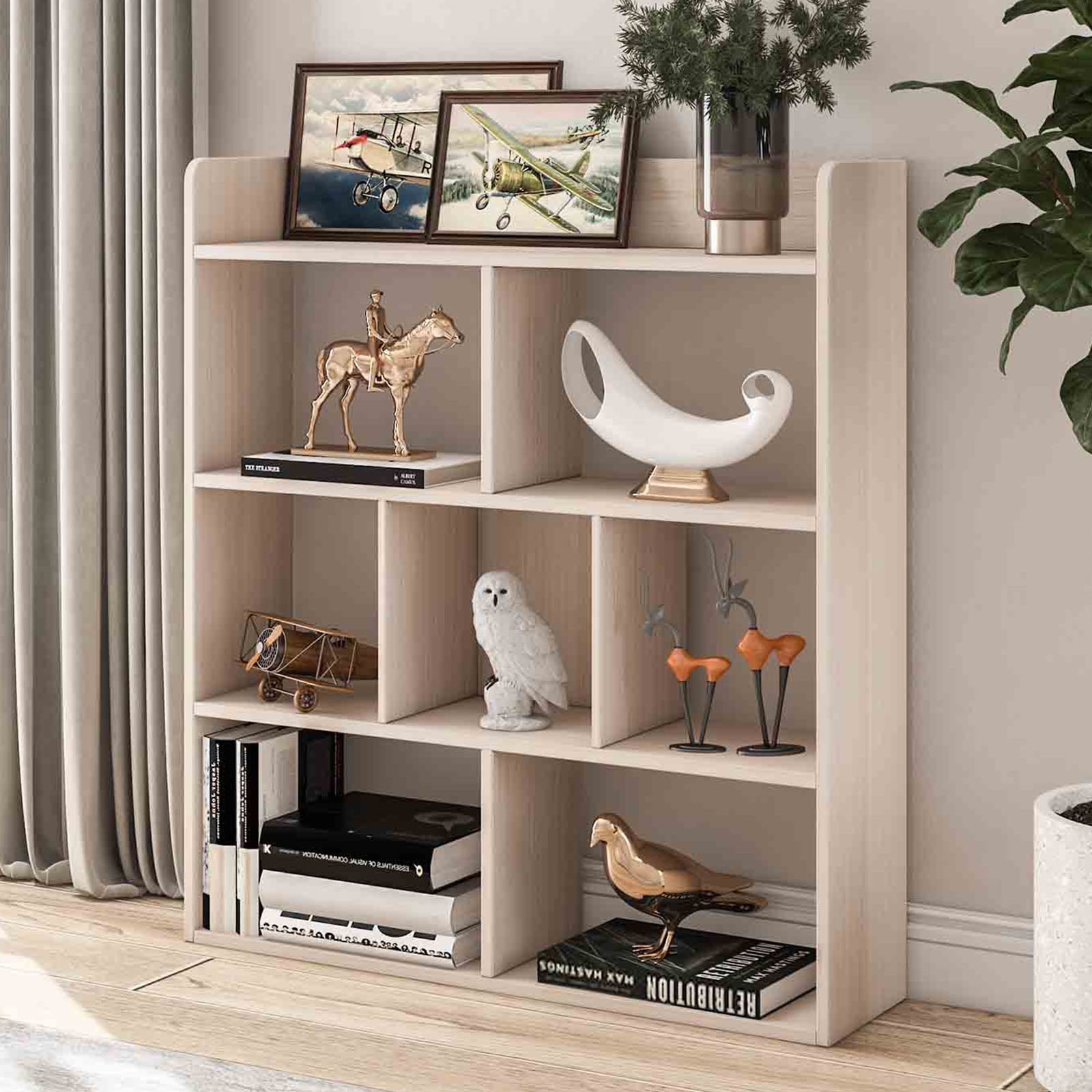 Europäisches 3 stufiges Stroage Cabinet Bookcase Modell für 