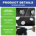 thumbnail image 4 of Universal Non-Slip Gripper Spikes, Ice Traction Cleats with 5 Tooth Steel Nails, 2026 Upgrade Anti Slip Silicone Grips for Hiking Walking Climbing Fishing on Ice and Snow, 4 of 7