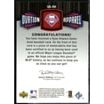 thumbnail image 2 of Ryan Howard Jsy Card 2006 Upper Deck Ovation Apparel #RH, 2 of 2