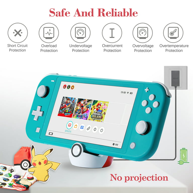 Switch Dock For Nintendo Switch And Switch Lite Switch Oled , Type-c Port  Charge Dock No Projection Nintendo Switch Accessories