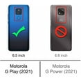 thumbnail image 2 of Value Pack ! for Motorola Moto G Play 2021 (NOT FIT 2020 Version) Magnetic Card Slot Belt Clip Phone Case 360° Cover Kickstand Holster Hybrid Shock Bumper with Tempered Glass, 2 of 4
