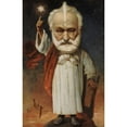thumbnail image 2 of André Gill 13x18 Black Ornate Wood Framed Double Matted Museum Art Print Titled - Victor Hugo (19th Century), 2 of 5