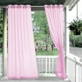 thumbnail image 5 of SPOORYYO Waterproof Outdoor Window Screen Curtain, 83.85x51.96 Inch Transparent Shade for Terrace Pavilion, Polyester with Metal Hanging Rings, 5 of 6