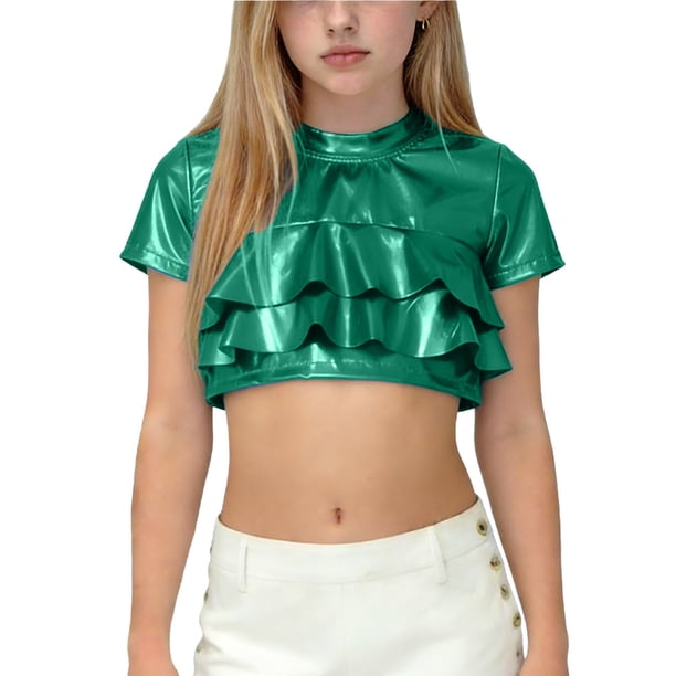Disfraces de Niños Niños Primavera Y Verano Festival de Color Sólido Carnaval Fiesta Performance Cuello Redondo Camiseta Top para Niños Disfraz de Niño Pequeño