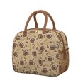 thumbnail image 1 of Sac à Lunch Isolé Joueur de Volleyball Durable Réutilisable Sac Isotherme pour Adolescents Athlètes et Déjeuner Scolaire, 1 of 6