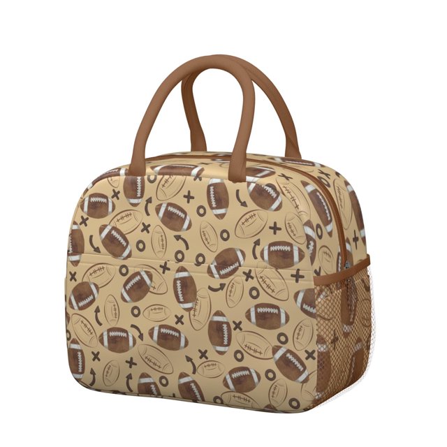 Sac à Lunch Isolé Joueur de Volleyball Durable Réutilisable Sac Isotherme pour Adolescents Athlètes et Déjeuner Scolaire