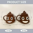 thumbnail image 4 of Poop Mug Funny Coffee Mug, Ceramic 20 OZ, Poop Emoji Creative Cute Decor Gifts to Child Girls Friends Birthday Christmas Housewarming, 4 of 5