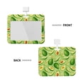 thumbnail image 2 of Naloa Green Avocado Card Badge Holder Work Badge Sleeve for Office, School, Factory, ID Credit Cards, Driver Licenses and Passes, 2 of 7