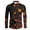 Autumn Leaf Piano Music Note, variant on Musical Polka Dot Top Soft T-shirt Button Up Hawaiian Shirts Long Sleeve Workout Shirt Long Sleeve Formal Clothes for Men