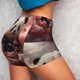 thumbnail image 4 of Fotbe Cute Cloud Panda Shorts Sin Costuras – Shorts Deportivos de Cintura Alta para Mujer, Elásticos para Gimnasio, Yoga, Running o Ciclismo-Small, 4 of 8